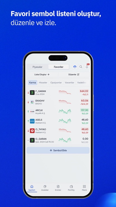 Gedik Yatırım Mobile Screenshot