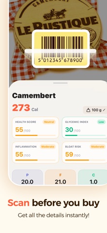 Calorie Tracker AI, Diet: Tang iPhone screenshot