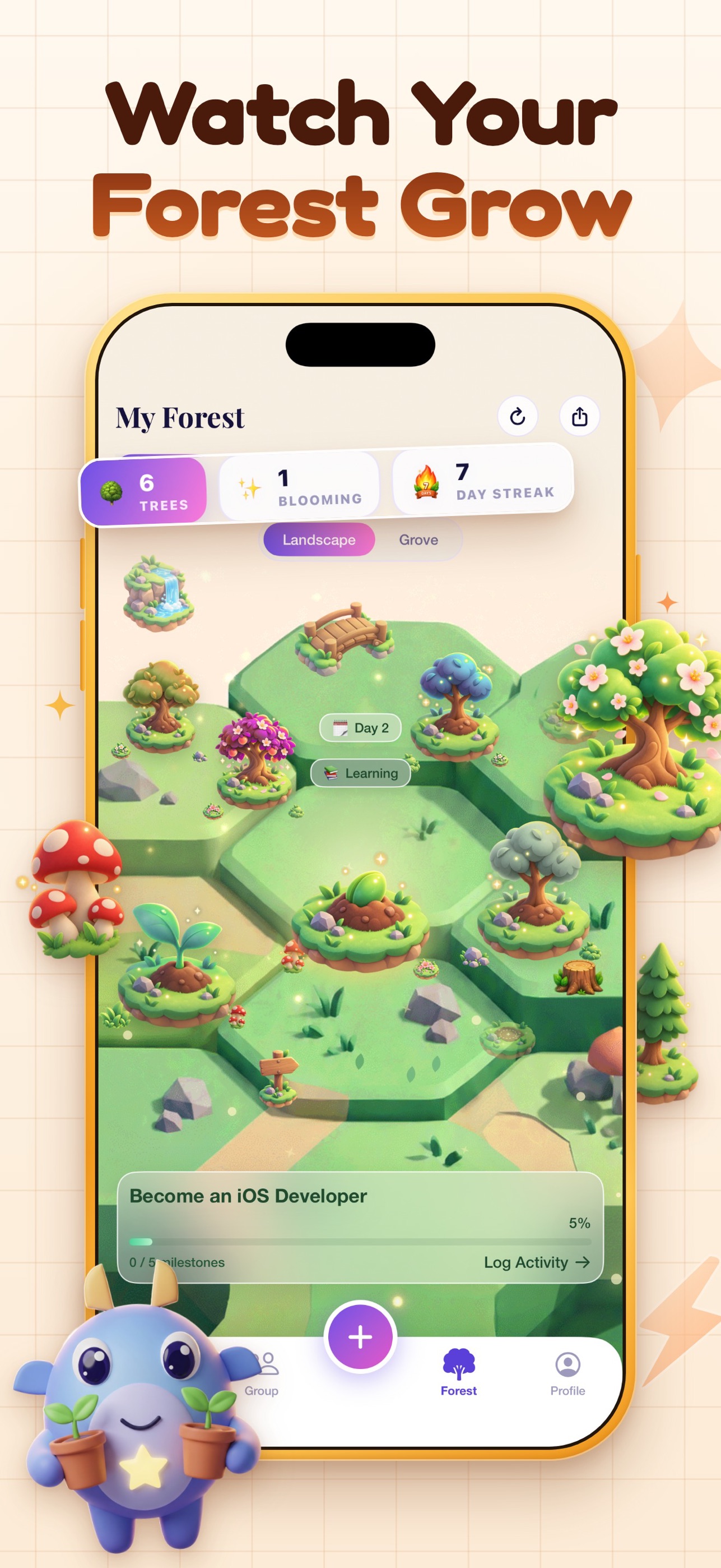 Screenshot 7 of GoalForest: Habit Tracker
