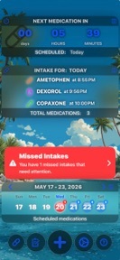Medication & Injection Tracker screenshot
