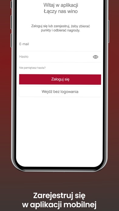 Łączy nas wino Screenshot