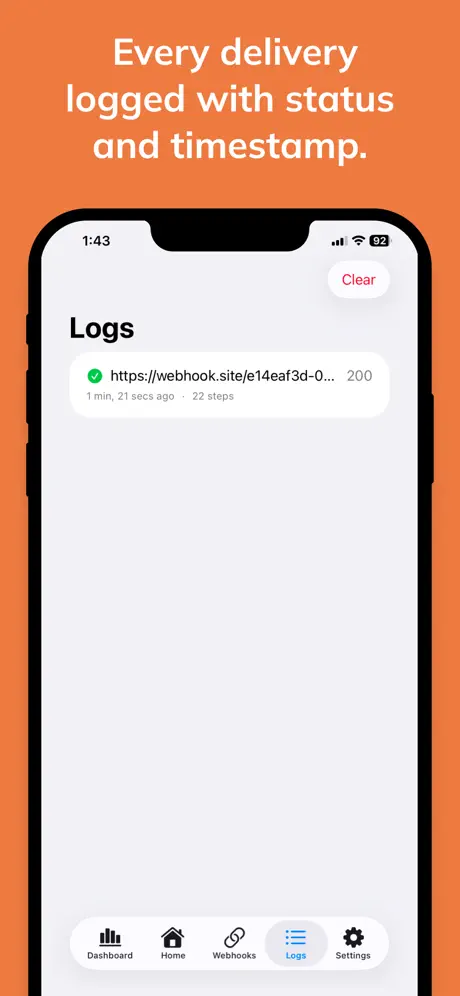 Health Webhook screenshot 5