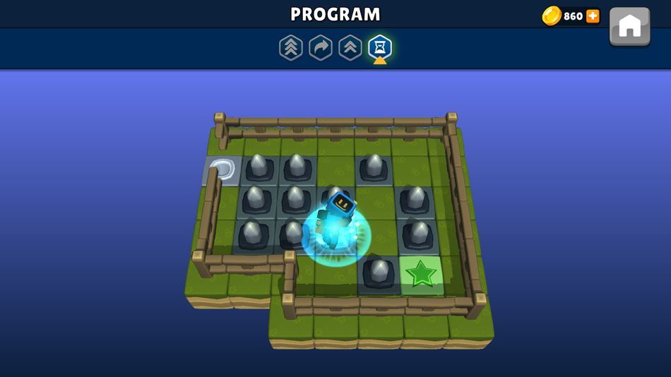 #5. Go Go Robot - Puzzle Adventure (iOS) De: Wizard Games Inc