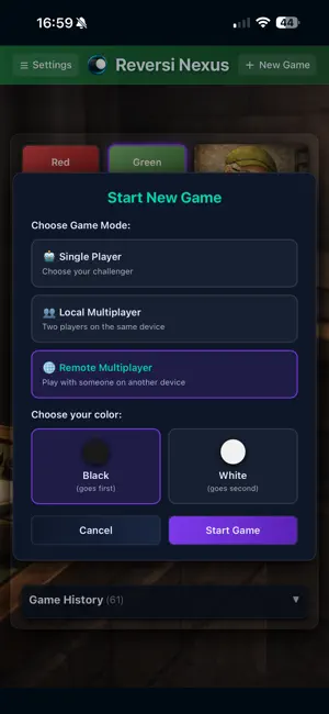 Reversi Nexus screenshot 3