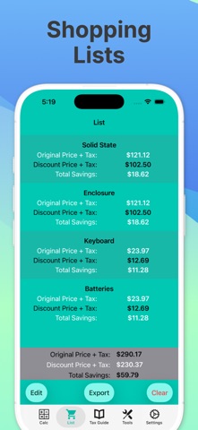 Discount Calculator Saver Calc screenshot