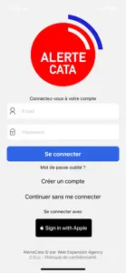Alerte Cata screenshot #1 for iPhone
