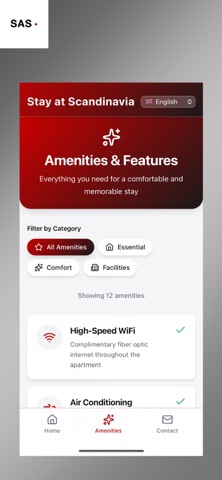 Stay at Scandinavia iPhone screenshot
