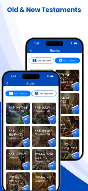 Amharic Bible Offline screenshot 2