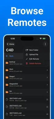 Rclone UI screenshot 4