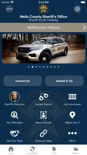 Wells County Sheriff IN screenshot 1