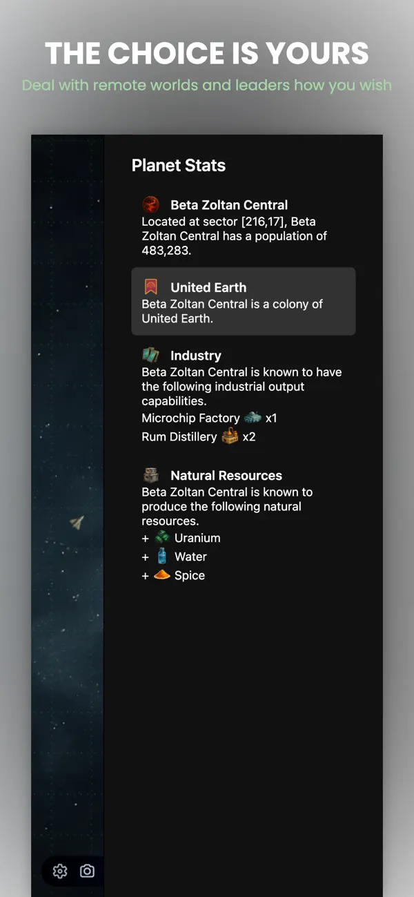 Screenshot #3 pour My Starship: Space RPG