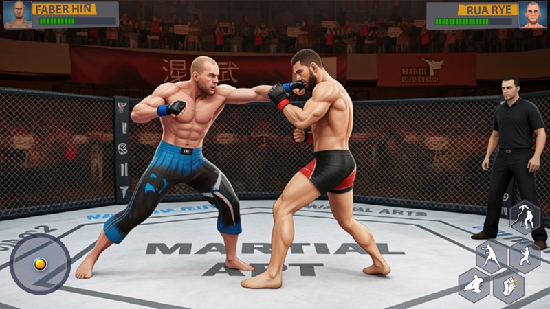 Lucha artes marciales Juegos screenshot 2