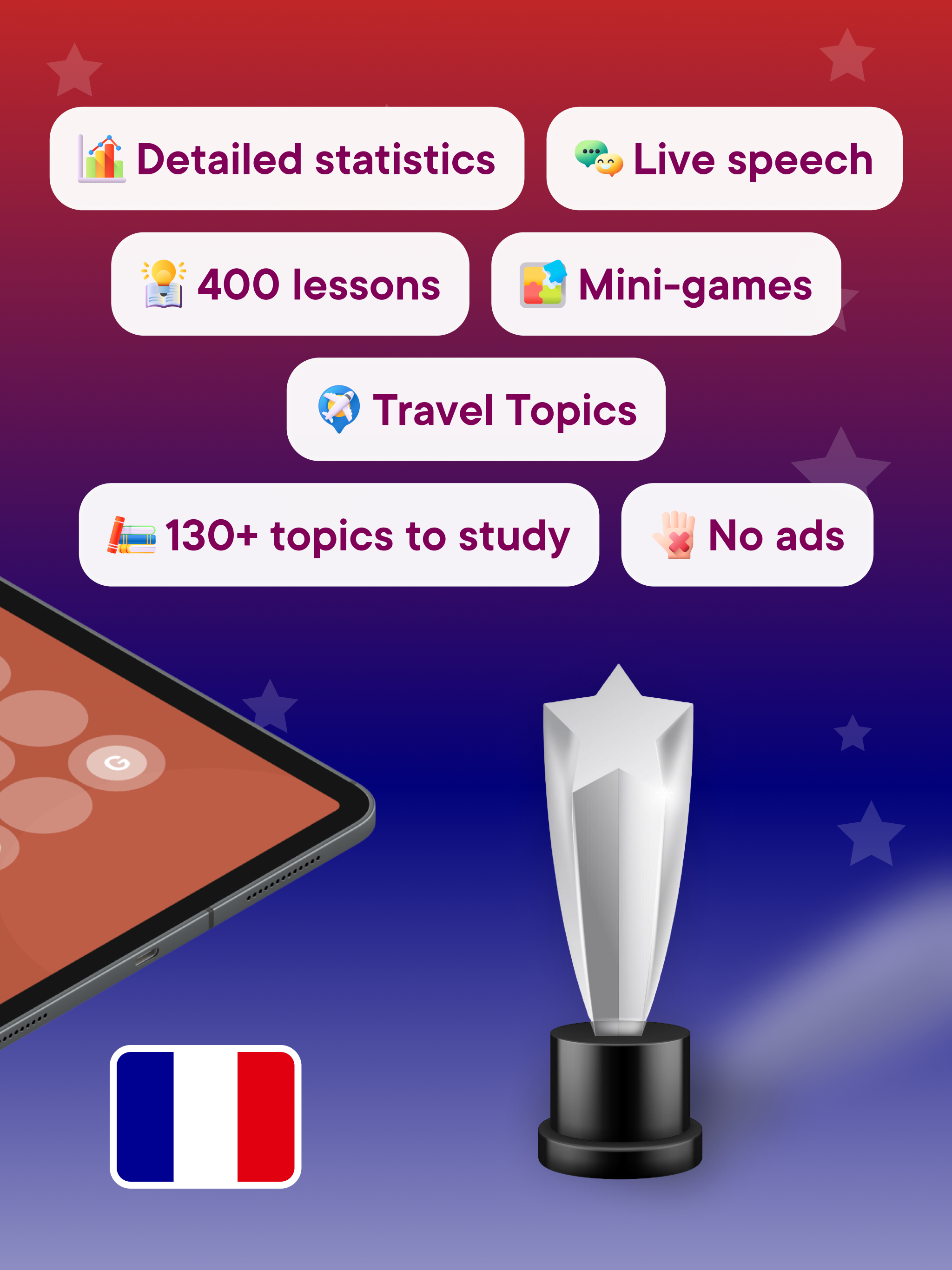 Learn French: Words & Phrases screenshot 13