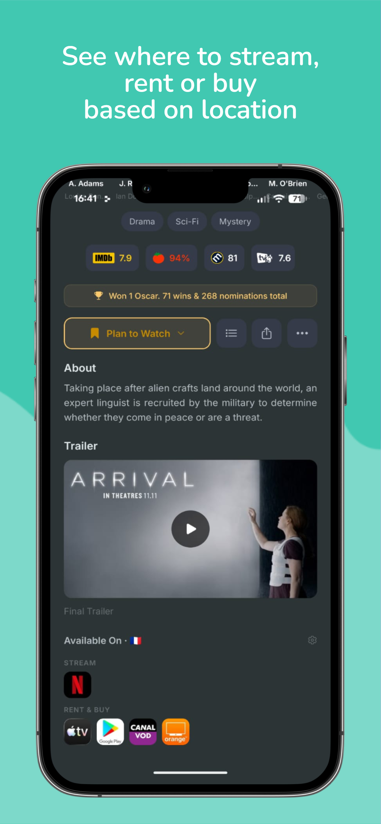 Refract - Track Movies & TV
