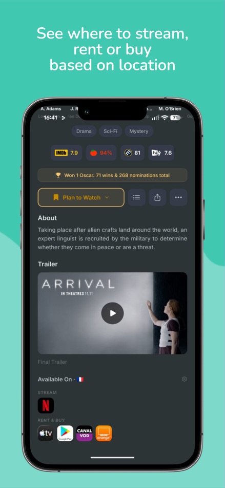 #6. Refract - Movies, TV & Anime (iOS) Által: Florent Laval
