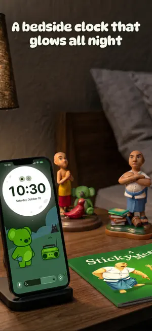 KiwiLights: Bedside Clock screenshot 1