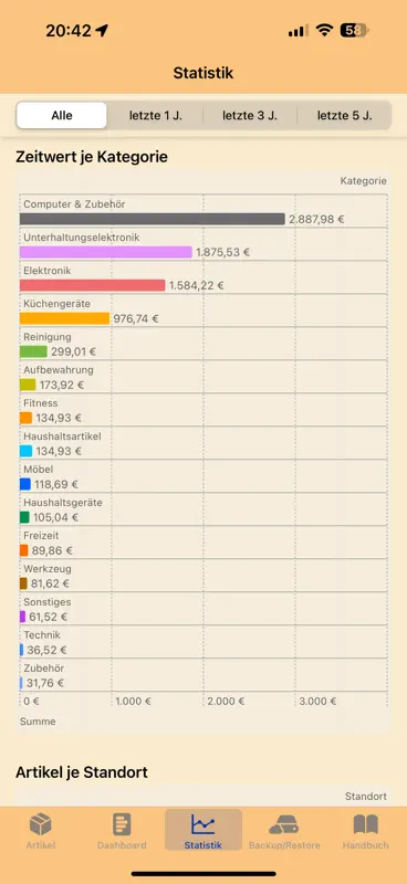 HB-Inventar screenshot 8 of 10