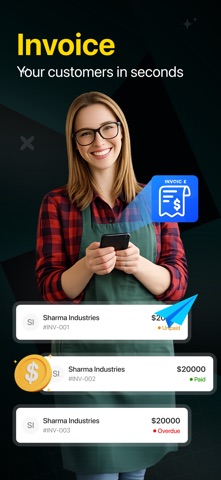 BizFlow: Invoice Maker & Bill iPhone screenshot