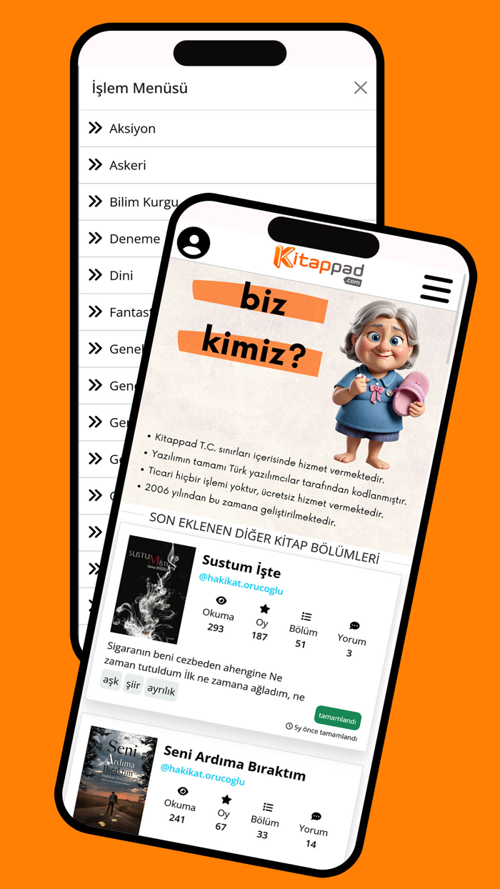 KitapPad - Hikaye yaz and Oku