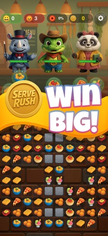 Serve Rush: Match 3 Adventure Screenshot 7 of 8
