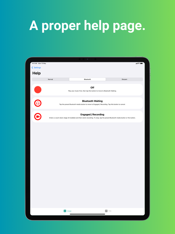 Videou - Play music and record iPad screenshot 8 - Photo & Video app