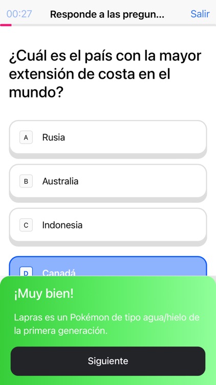 Quizes - Trivia, preguntas screenshot-3
