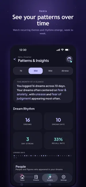 Remia: AI Dream Journal screenshot 4
