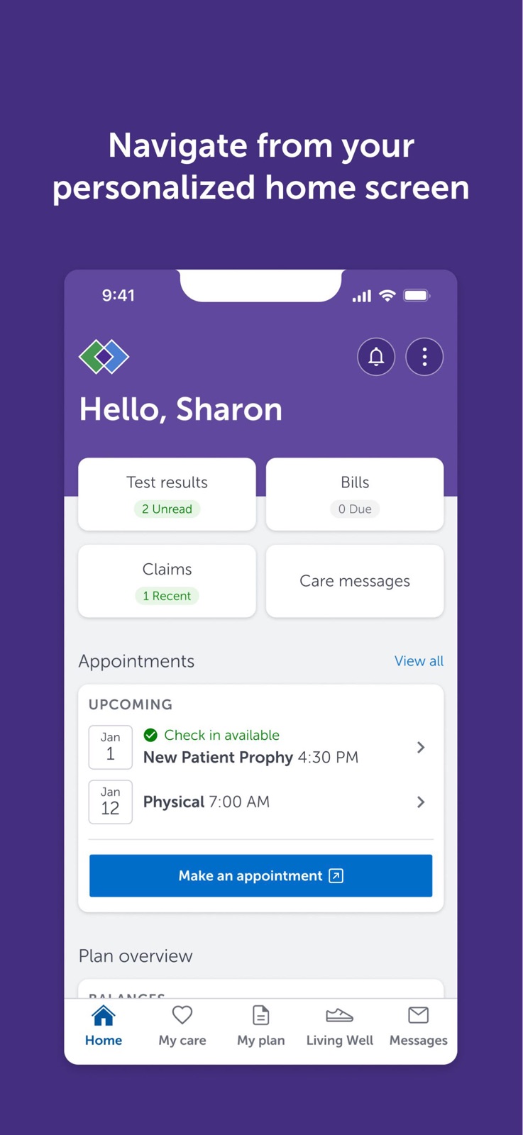 HealthPartners® iphone screenshot 2