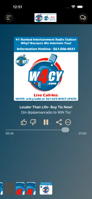 W4CY Radio screenshot 1