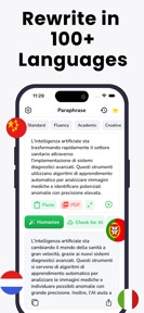 Paraphrase Tool: ReWordy screenshot