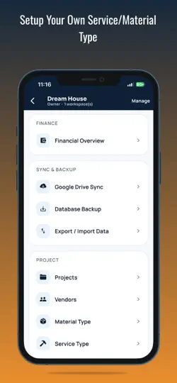 Captura de pantalla de BuilDx - Construction Reporter en iPhone 4