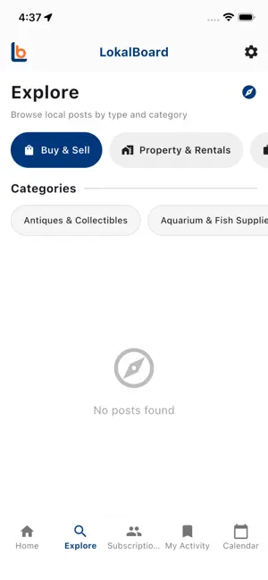 Lokalboard screenshot 4