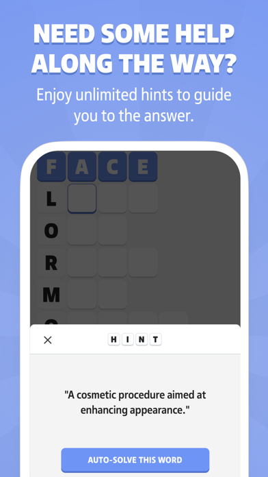 Connect 8 - Word Chain Game Screenshot
