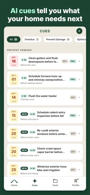 Residely: Home Maintenance AI screenshot 1