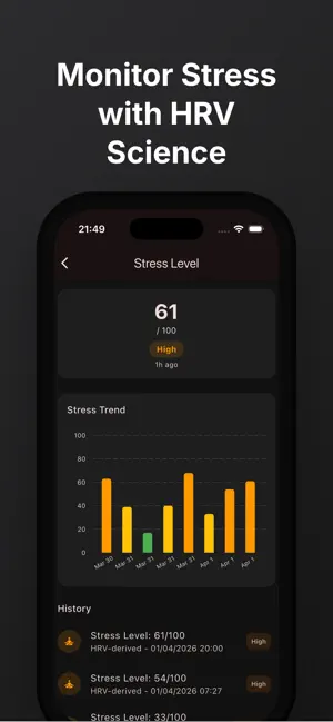Heart Rate & HRV Monitor screenshot 4