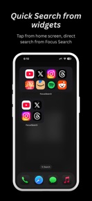 Focus Search: Skip Feed Search screenshot