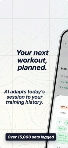 Hyperset: Gym Workout Running Screenshot 1 of 10