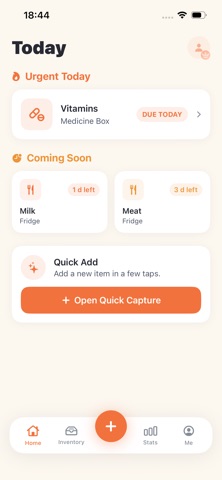 Freshly - Expiry Date Tracker Screenshot 1 of 3