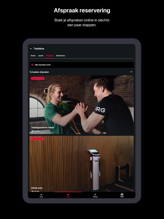 TrainMore - Connect to gym
