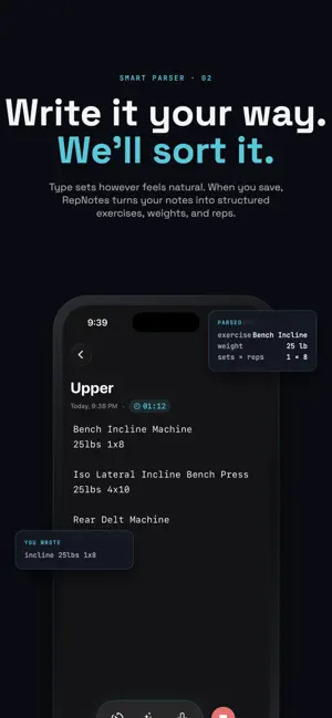 RepNotes AI screenshot 2