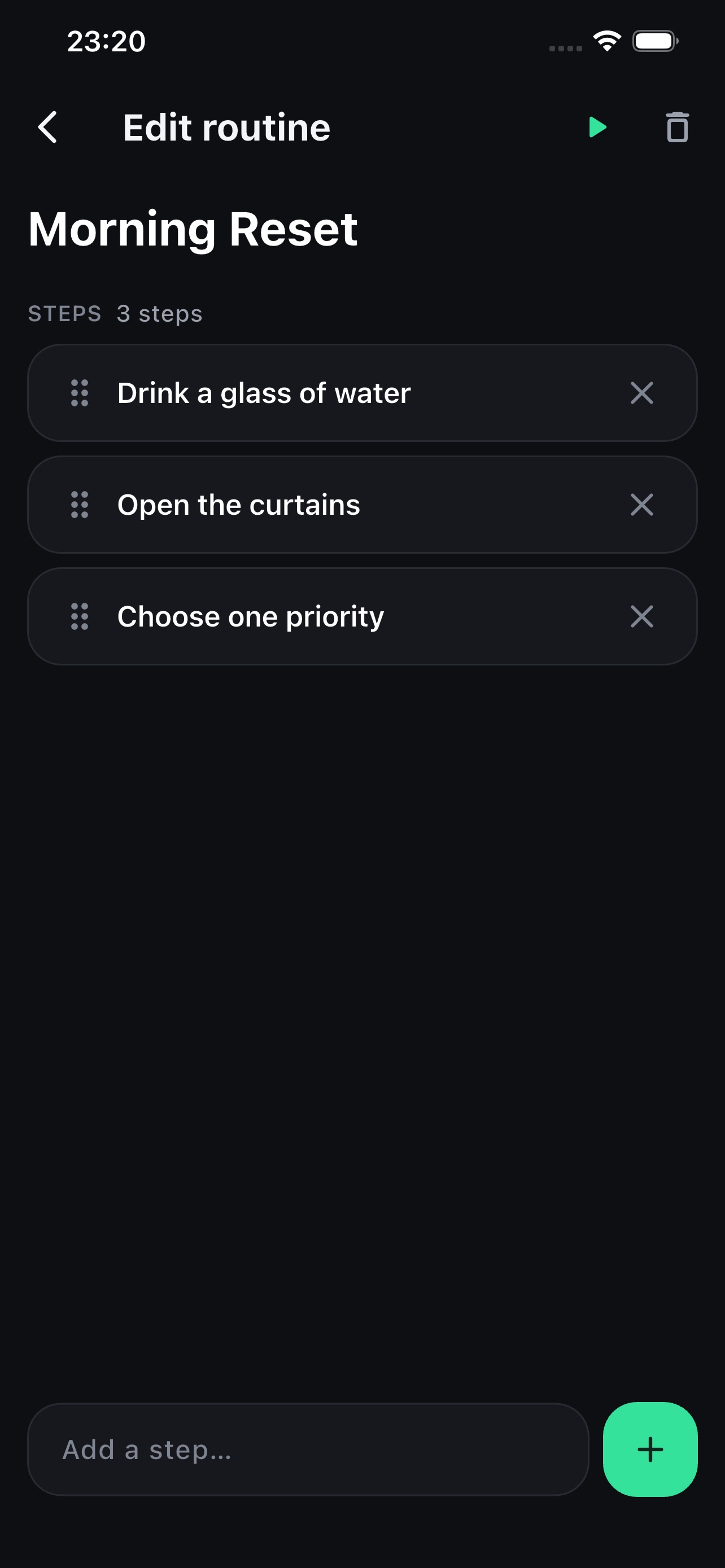 Screenshot 2 of FlowDo: One Step Routines