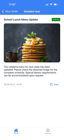 Parent Notification Screenshot 4 of 4