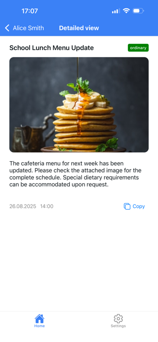Parent Notification Screenshot 4 of 4