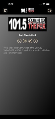 101.5 the Fox iPhone screenshot
