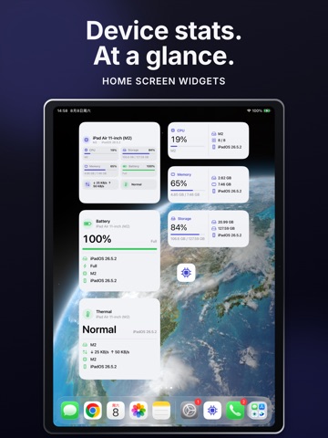 Device Info: System Monitor iPad screenshot 3