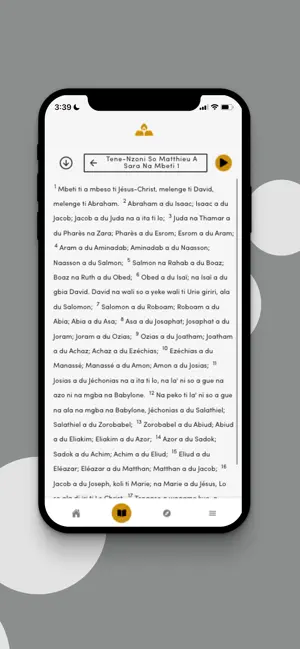 dot.Bible Sängö (Sango) screenshot 2