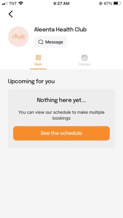 Screenshot 3 of Aleenta Health Club App App