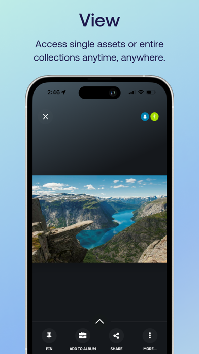 Fotoware Mobile Screenshot