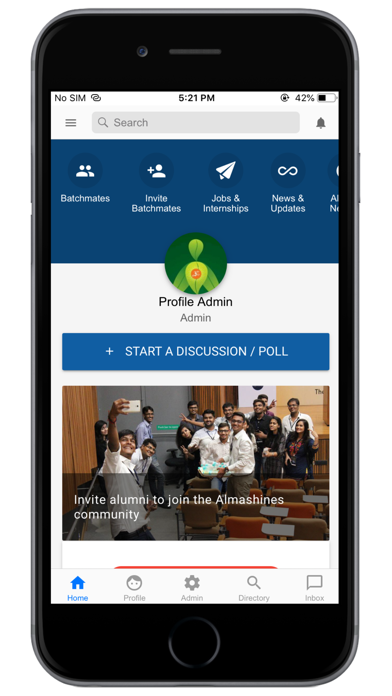 Almashines Alumni Screenshot