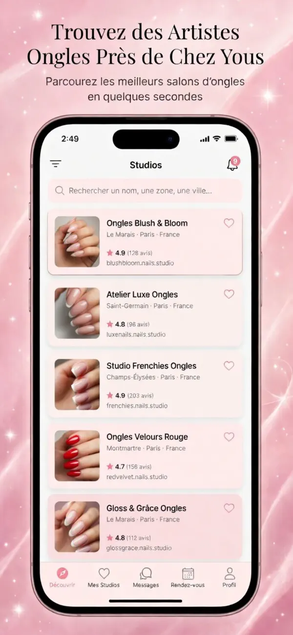 Screenshot #1 pour Nails.Studio